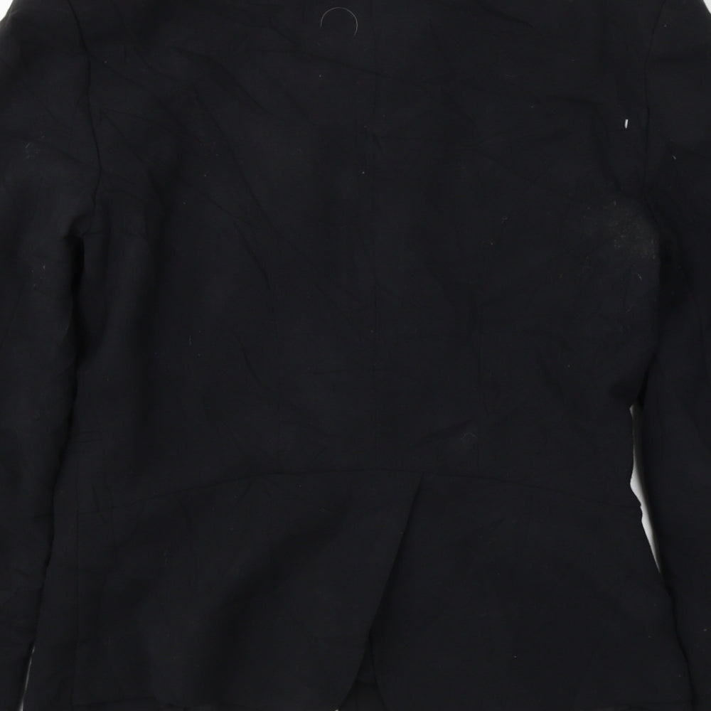H&M Womens Black Jacket Blazer Size S