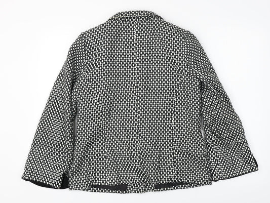 Joanna Hope Womens White Jacket Coat Size 12