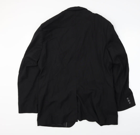 Burton Mens Black Jacket Blazer Size 42