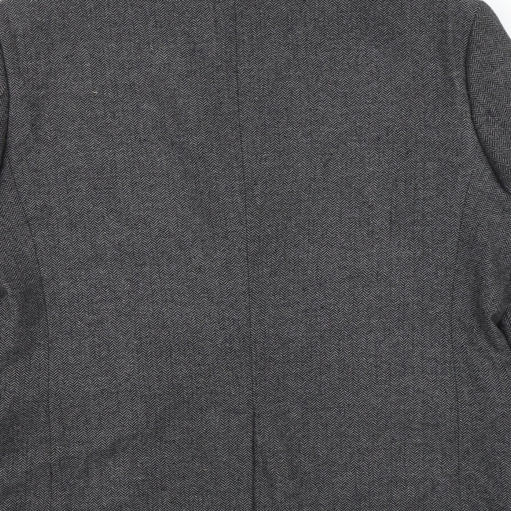 Mens UK Size 44 Limehaus Regular Grey Suit Jacket