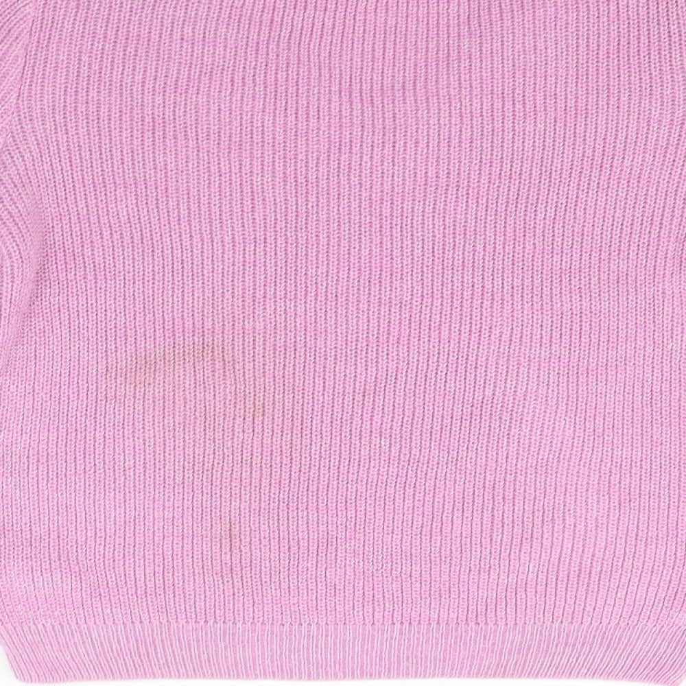 CAPSULE Womens Purple Pullover Jumper Size 10