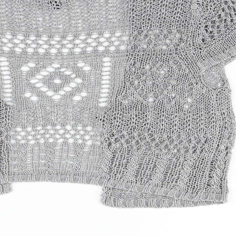 Womens UK Size 12 Per Una Grey Cardigan Jumper