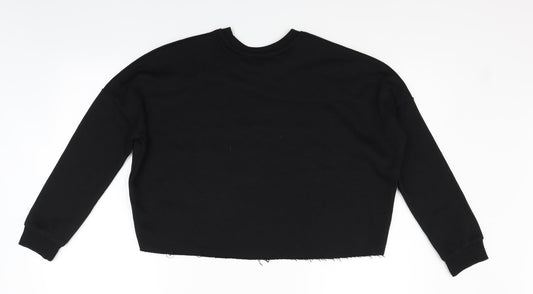 Primark Womens Black Pullover Jumper Size 2XS