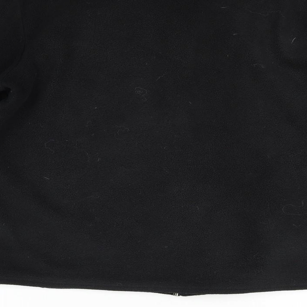 Womens UK Size 16 Marks and Spencer Black Full Zip Jumper
