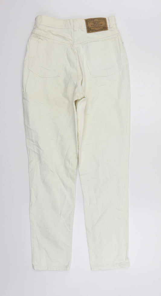 NEXT Womens White Skinny Jeans Size 12 L29 in