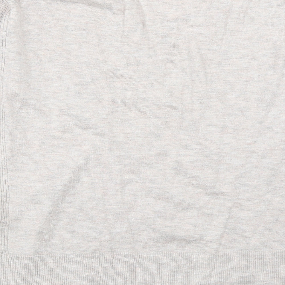 Womens UK Size 12 Marks and Spencer Beige Pullover Jumper