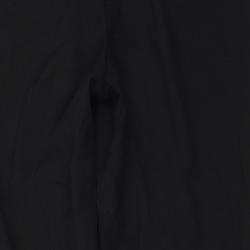 Classic Womens Black Trousers Size 16 L27 in