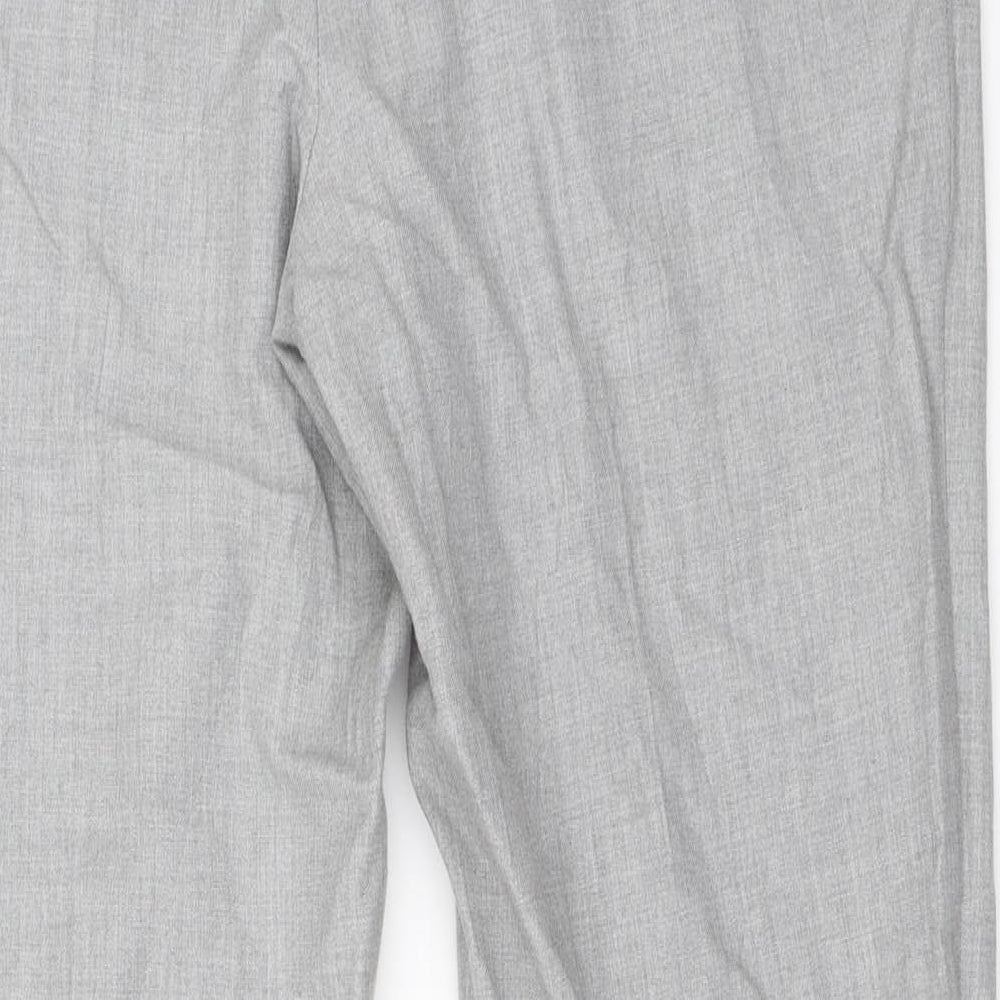 Country Casuals Womens Grey Trousers Size 12 L28 in