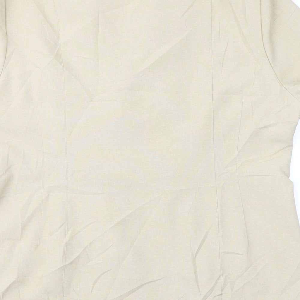 essence Womens Brown Jacket Size 20