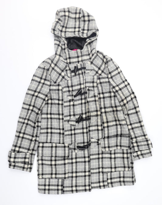 Womens UK Size 10 Atmosphere Grey Overcoat