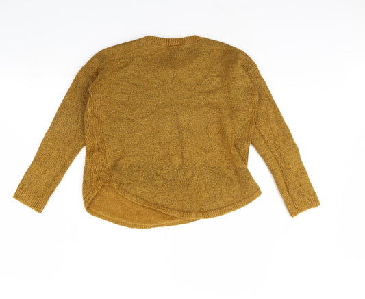 New Look Womens Yellow Pullover Jumper Size 10