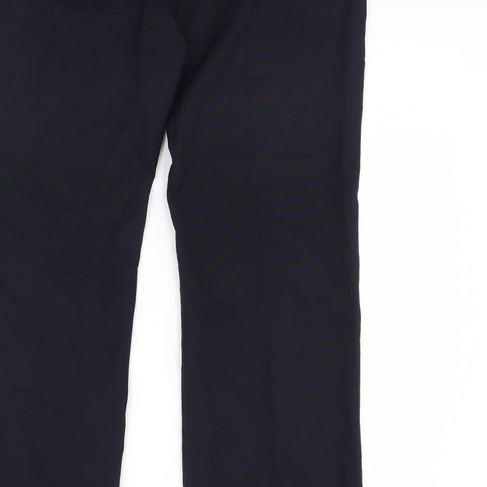 F&F Womens Blue Dress Pants Trousers Size 14 L30 in