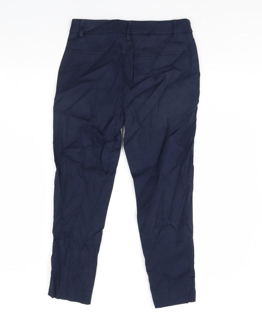 Womens UK Size 6 NEXT Regular Fit Blue Trousers