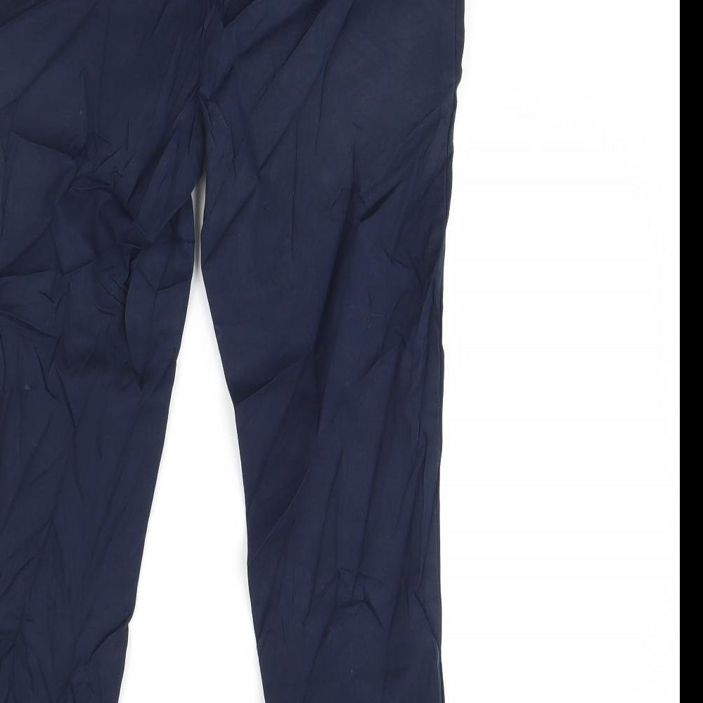Womens UK Size 6 NEXT Regular Fit Blue Trousers