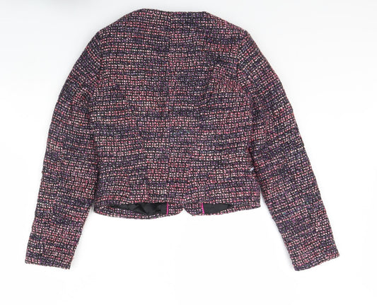 H&M Womens Pink Jacket Size 8 - Shoulder Pads