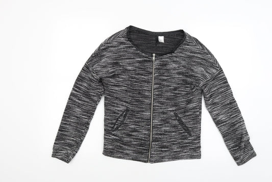 Womens UK Size S Divided Grey Jacket