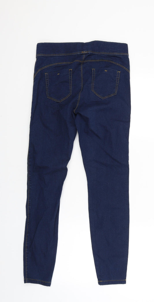 Primark Womens Blue Denim Jegging Jeans Size 27 in L26 in