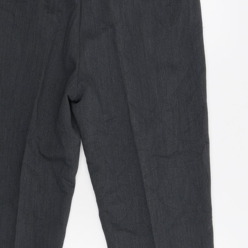 Womens UK Size 14 Dunnes Regular Fit Grey Trousers
