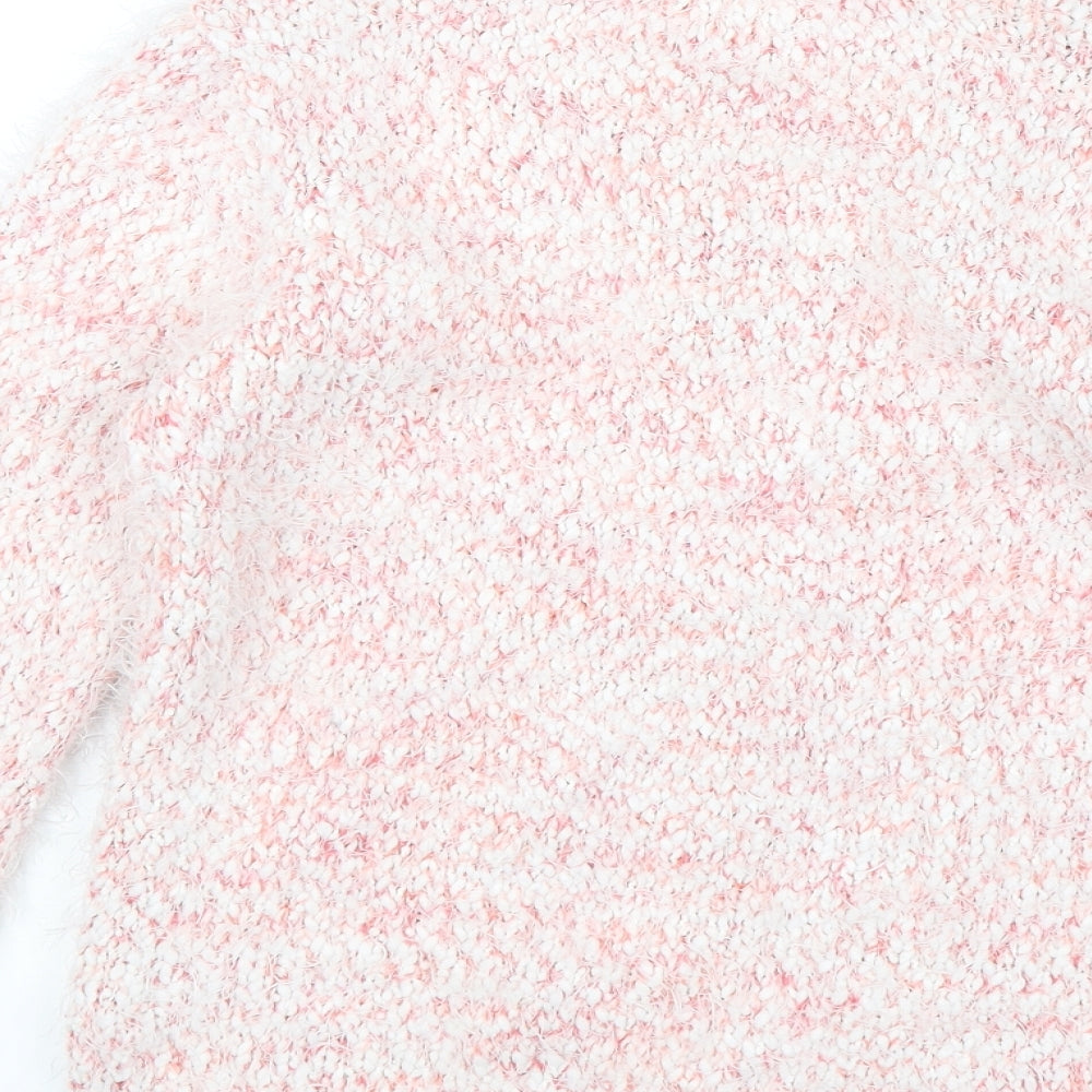 YD Girls Pink Pullover Jumper Size 11-12 Years