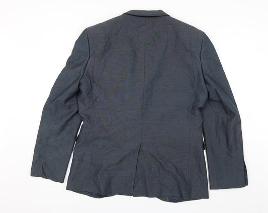 Mens UK Size 42 NEXT Regular Blue Suit Jacket