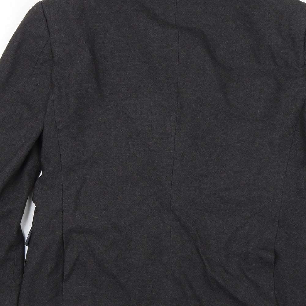 Mens UK Size 38 Brook Taverner Regular Grey Suit Jacket