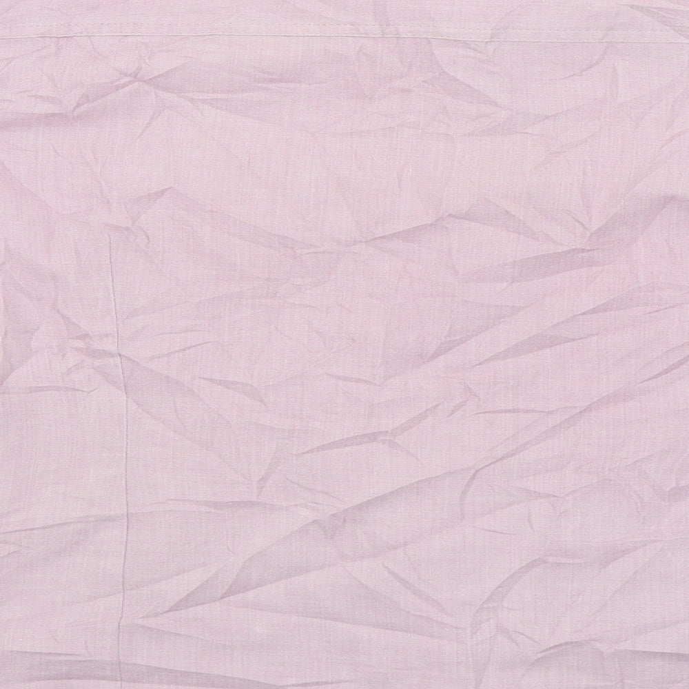 EWM Womens Pink Basic Button-Up Size 16