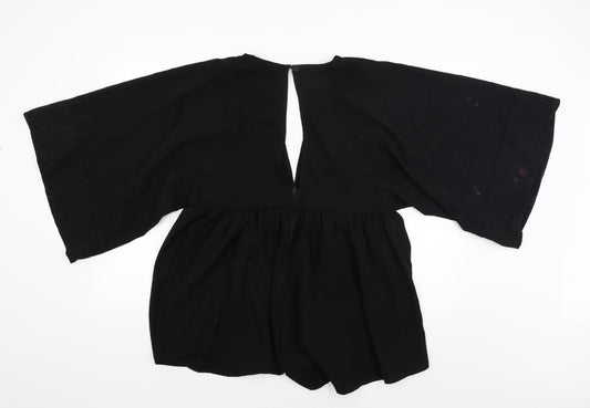 Motel Womens Black Fit & Flare Size M
