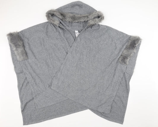Womens UK Size One Size F&F Grey Jacket