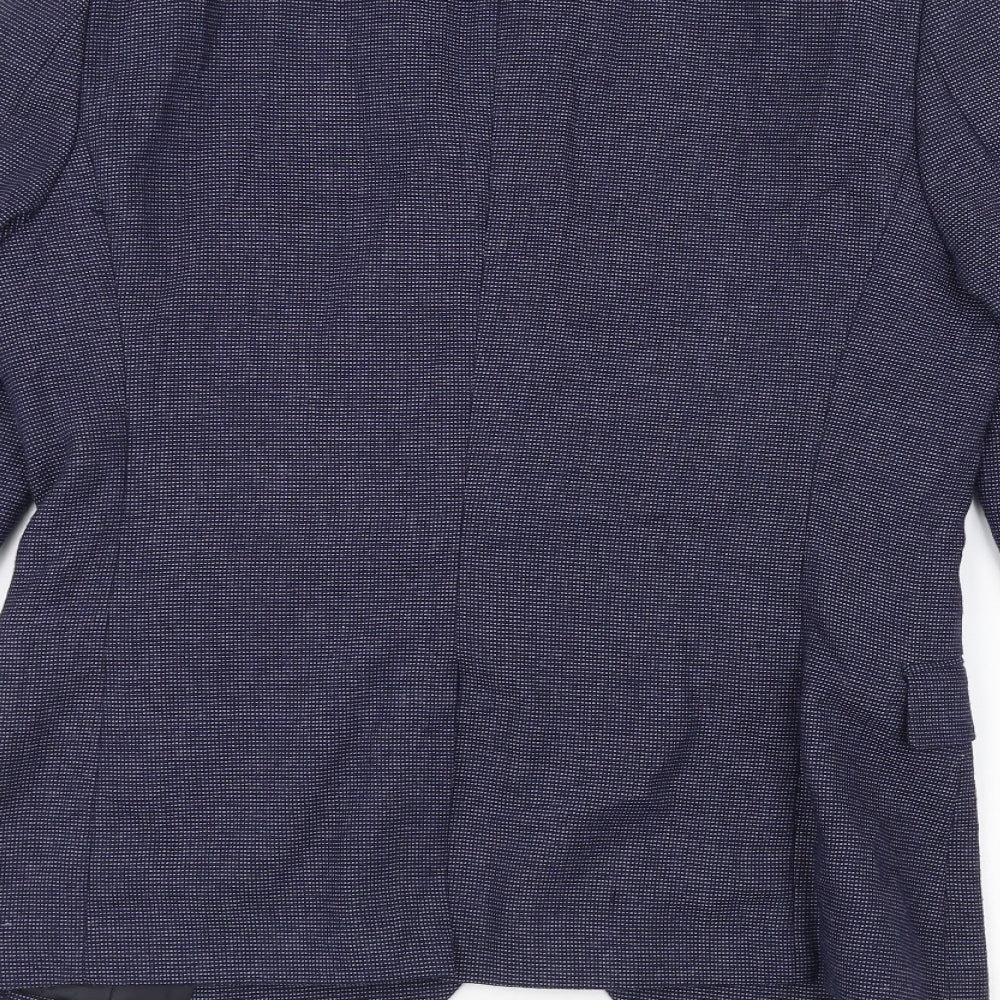 Mens UK Size 42 H&M Regular Blue Suit Jacket