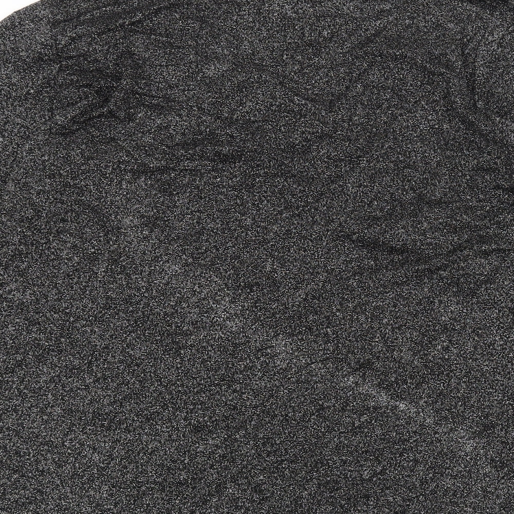 Stella Rosa Womens Black Basic T-Shirt Size 2XL