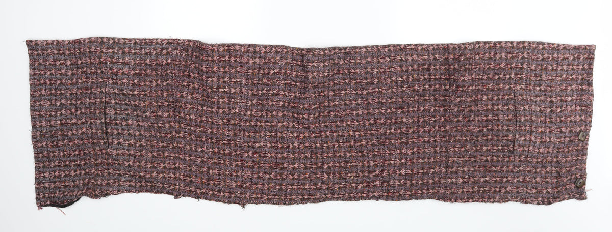 Front view of Preworn unisex purple scarf