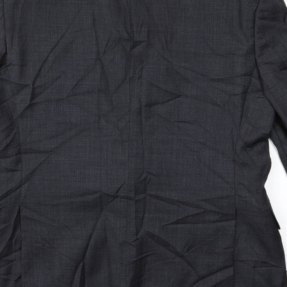 Mens UK Size M Preworn Grey Jacket