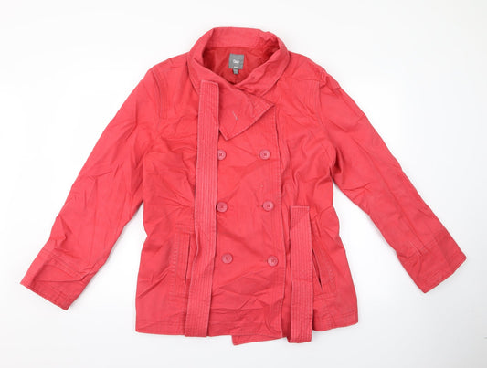 Womens UK Size XL Gap Pink Overcoat