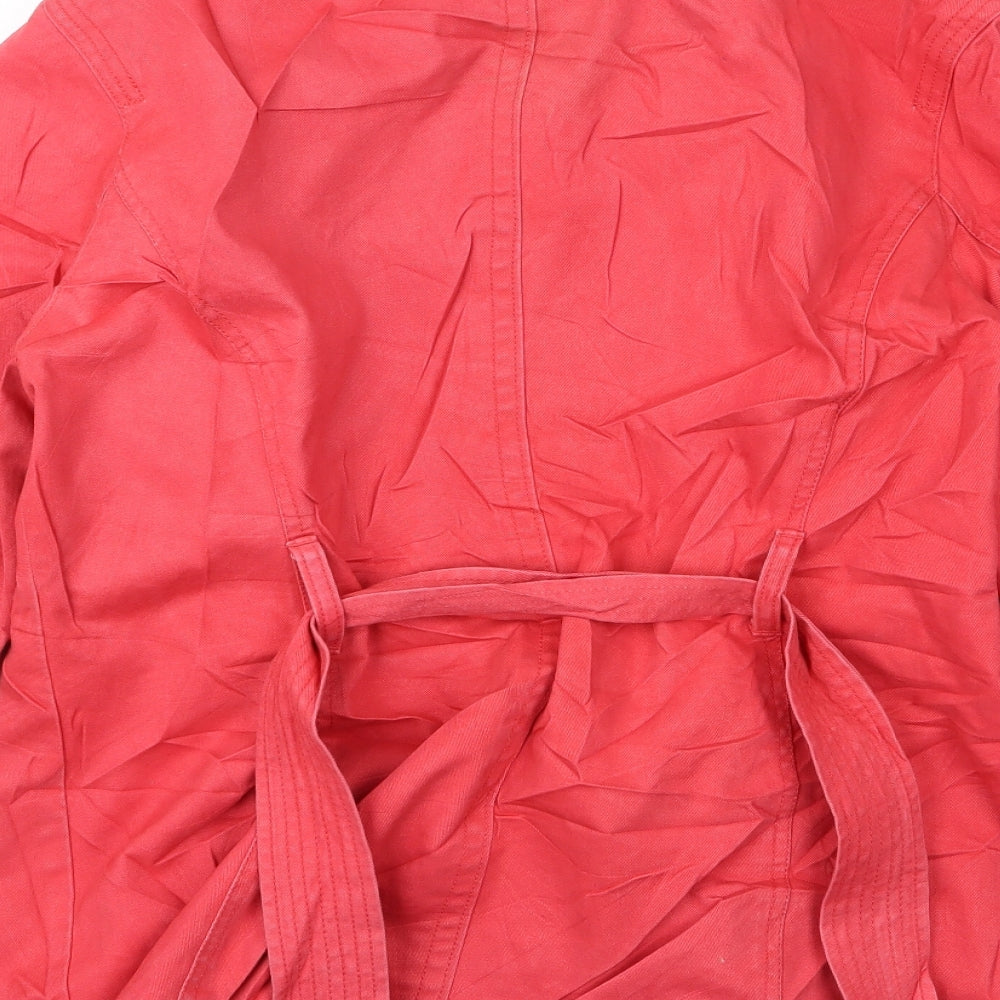 Womens UK Size XL Gap Pink Overcoat