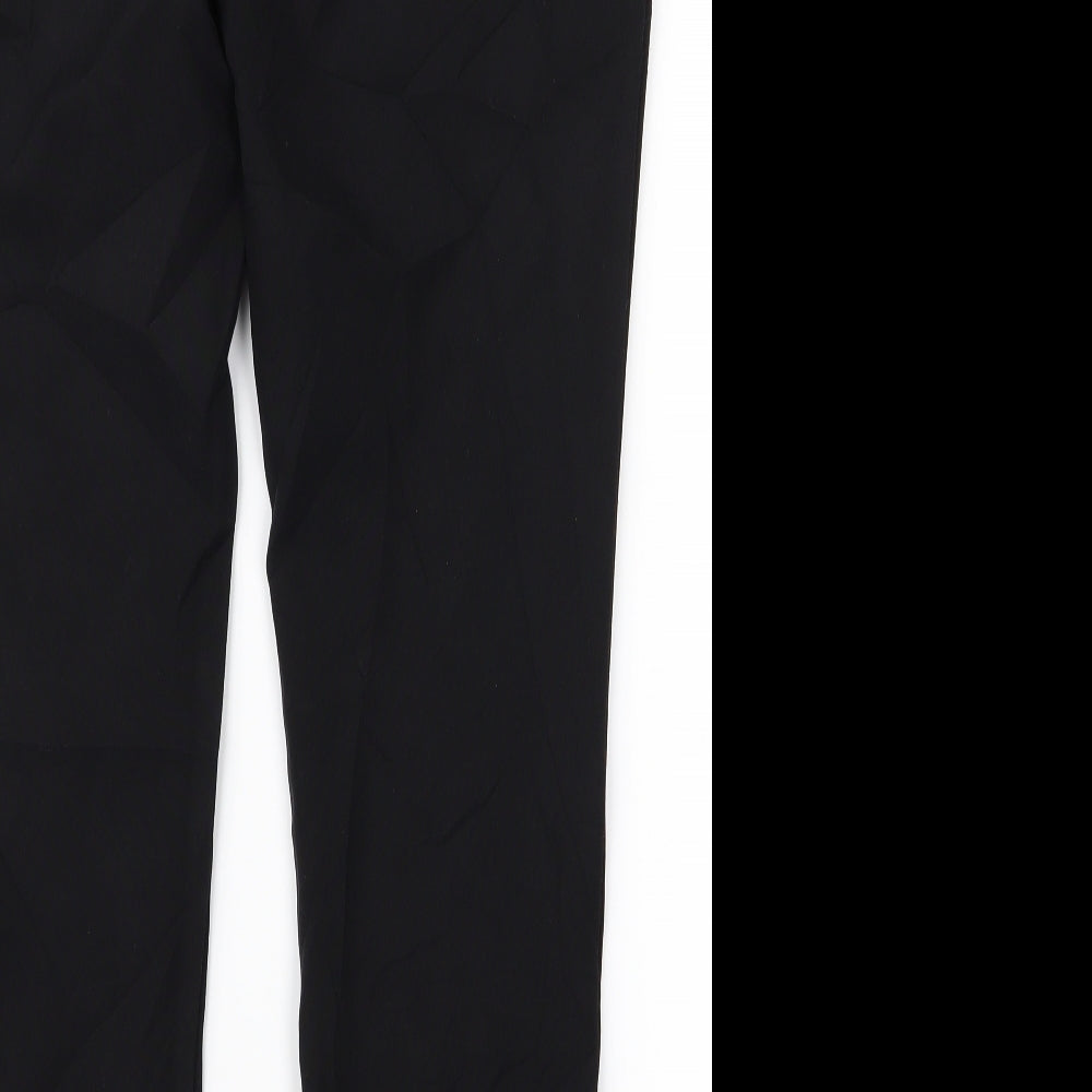 New Look Womens Black Trousers Size 12 L24 in