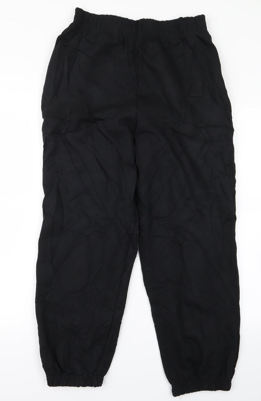 I SAW IT FIRST Womens Black Jogger Trousers Size S L25 in