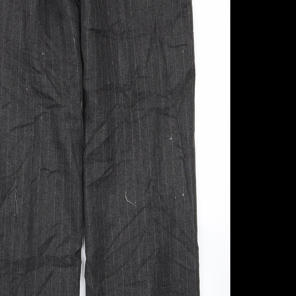Womens UK Size 38 H&M Regular Fit Grey Trousers