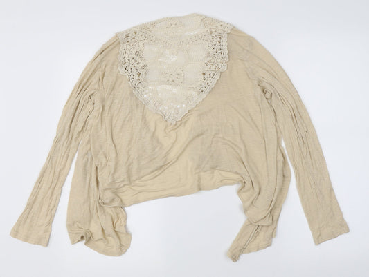 Atmosphere Womens Beige Cardigan Jumper Size 12