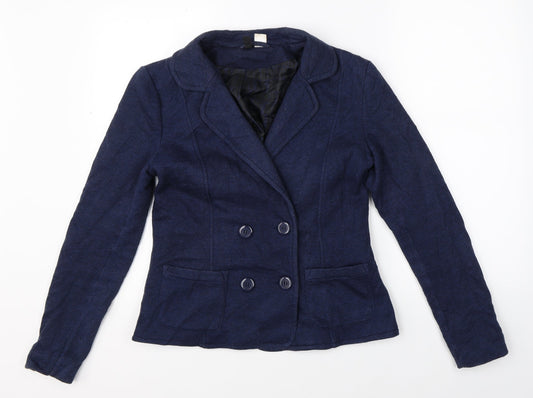 Womens UK Size 12 Divided Blue Jacket