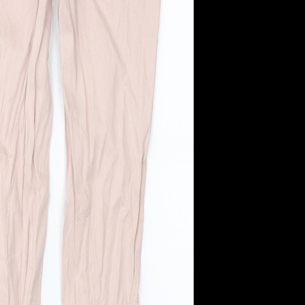 NEXT Womens Pink Straight Jeans Size 8 L25 in