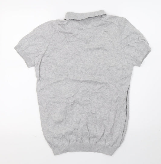 ACW 85 Mens Grey Polo Size S