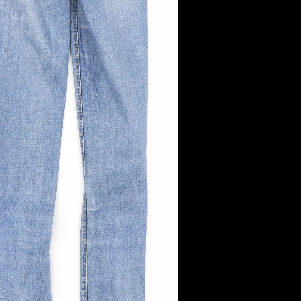 Matalan Womens Blue Denim Skinny Jeans Size 8 L25 in