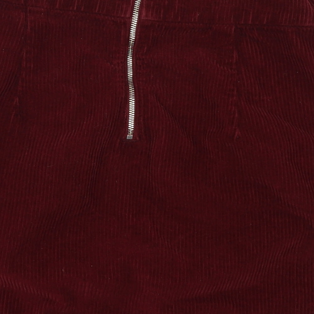 Womens UK Size 26 in Topshop A-Line Corduroy Skirt