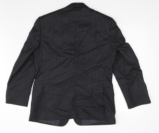 Mens UK Size 44 Label Regular Grey Suit Jacket