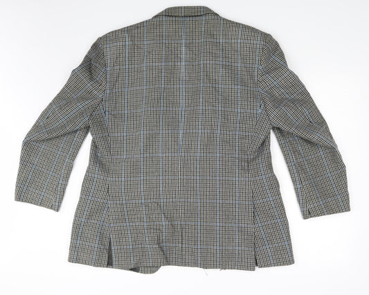 Mens UK Size One Size Brook Taverner Regular Green Suit Jacket