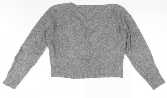 Jolie & Joy Womens Grey Pullover Jumper Size L