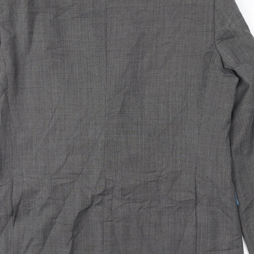 Mens UK Size 42 Fellini Regular Grey Suit Jacket