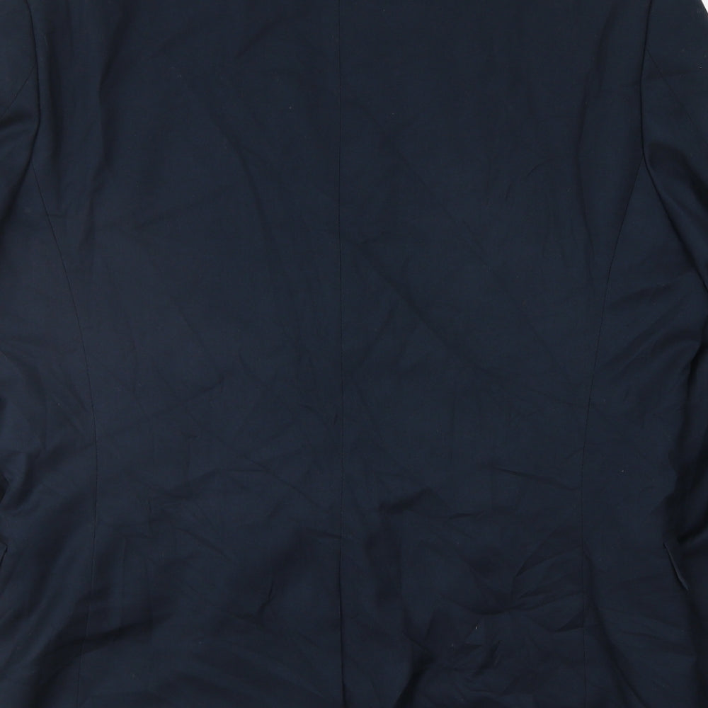 Mens UK Size 38 H&M Regular Blue Suit Jacket