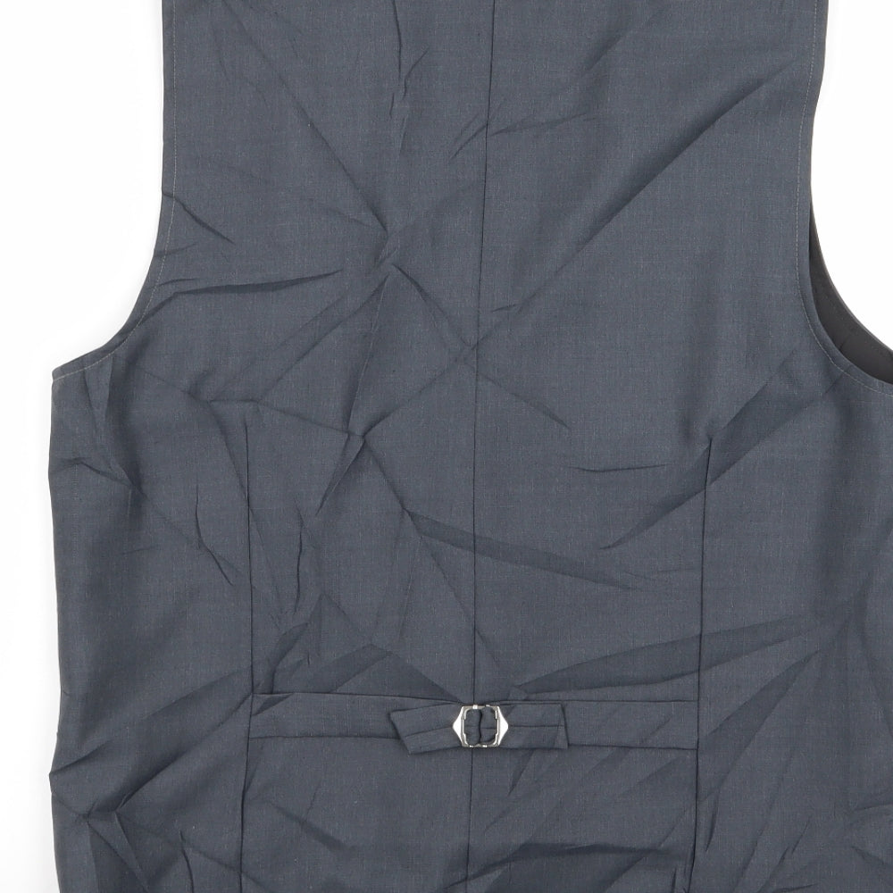 Mens UK Size 36 Preworn Regular Grey Suit Jacket