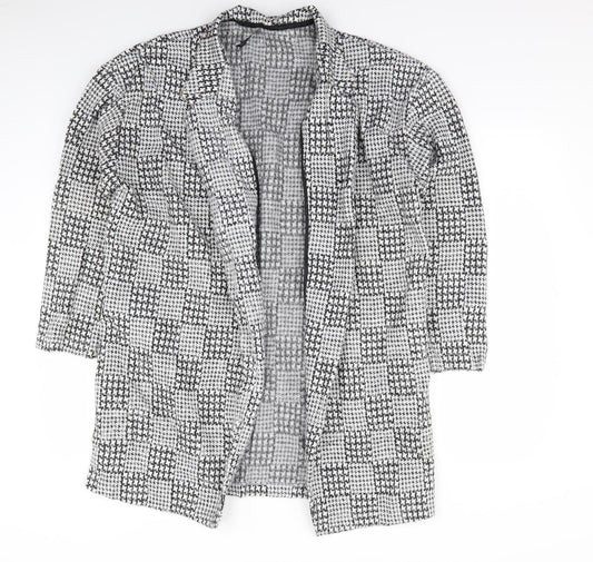 Womens UK Size 16 M&S Grey Overcoat